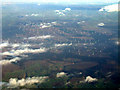 Whitelee wind farm from the air