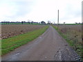 Driveway and bridleway