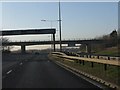 M62 motorway - Whitefield Lane overbridge