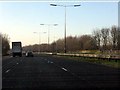 M62 motorway crosses Wheat Hill Road