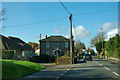 House at the parish boundary