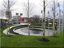 H4572 : Memorial Garden, Omagh by Kenneth  Allen