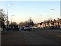 SJ3893 : Queens Drive at Townsend Avenue by Peter Whatley