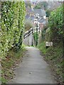 Path from Bryn Road to North Road, Aberystwyth