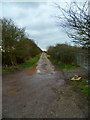 Footpath beside Selsey Country Club