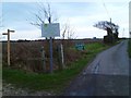 Public road becomes private and a footpath