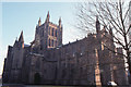 SO5039 : Hereford Cathedral from the north-west by Christopher Hilton