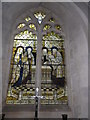 SU4250 : St Peter's at St Mary Bourne- stained glass window (3) by Basher Eyre