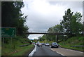 NS3881 : Footbridge over the A82 by N Chadwick