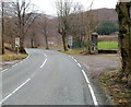 A4061 descends towards Treherbert