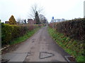 One-way system along Chapel Lane, Pwllmeyric