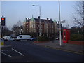 Buildings on the corner of Wanstead Green