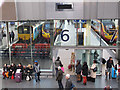 SJ8497 : Piccadilly station - Virgin departures by Stephen Craven