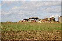 TQ8076 : Hay barn, Ross Farm by N Chadwick