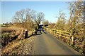 Lea Lane near Leahall Farm