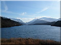 SH5662 : View of Llyn Padarn and the mountains from Pont Pen-llyn by Meirion