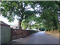 Access Lane to Oaktree Park