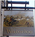 Pub sign, The Waterloo, Sebastopol