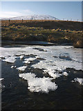 SD7877 : Ice on the River Ribble by Karl and Ali