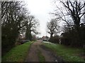 Church Lane enters Appleton Roebuck