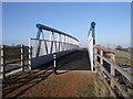 M4 footbridge near South Leaze Farm