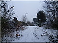 Southland Road, Plumstead in the snow