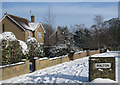 Town sign, Malton