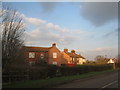 Cottages by the railway