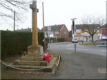 SP3874 : Ryton-on-Dunsmore, war memorial by Mike Faherty