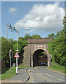 Railway Bridge over Pinfold Lane in Penkridge, Staffordshire