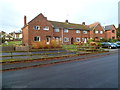 Short row of houses, Ton Road, Llangybi