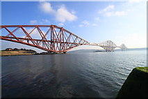 NT1380 : Forth Bridge North Queensferry by edward mcmaihin