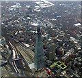 The Shard from the air