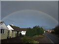 Rainbow over Burton