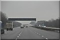 SP2385 : North Warwickshire : The M6 Motorway by Lewis Clarke