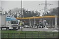 SP3086 : North Warwickshire : Shell Petrol Station by Lewis Clarke