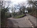 Road fork near Milton Hill