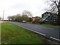 Melton Road passes by Rushfield House