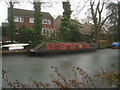 Dilapidated narrow boat