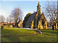 Disused Chapels at Atherton Cemetery.