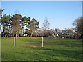 Junior football pitch in Bushell Hill Park, Darlington