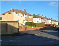 SO3015 : Vale View houses, Abergavenny by Jaggery