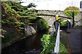 R4174 : Quin Bridge and the River Rine, Quin, Co. Clare by P L Chadwick
