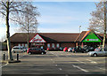 Homebase and Carpet Right car park