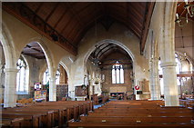 TQ7237 : Interior, St Mary's  church, Goudhurst by Julian P Guffogg