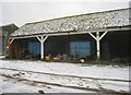 SU4444 : Open barn - Vale Farm by Mr Ignavy