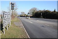 Road junction at Claypits