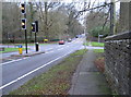 Crossroads at Brockley Combe and the A370