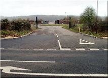 ST4690 : West Gate, Caerwent Training Area by Jaggery