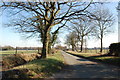 Looking Eastwards along Footherley Lane